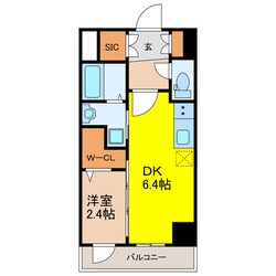 エステムコート名古屋葵の物件間取画像